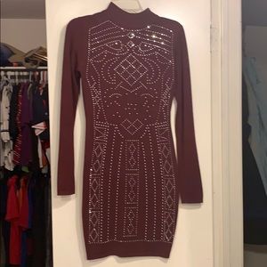 Say What? Bling dress juniors Size M